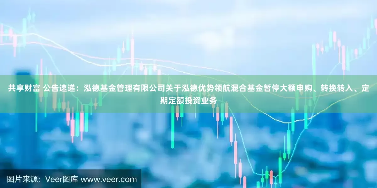 共享财富 公告速递：泓德基金管理有限公司关于泓德优势领航混合基金暂停大额申购、转换转入、定期定额投资业务